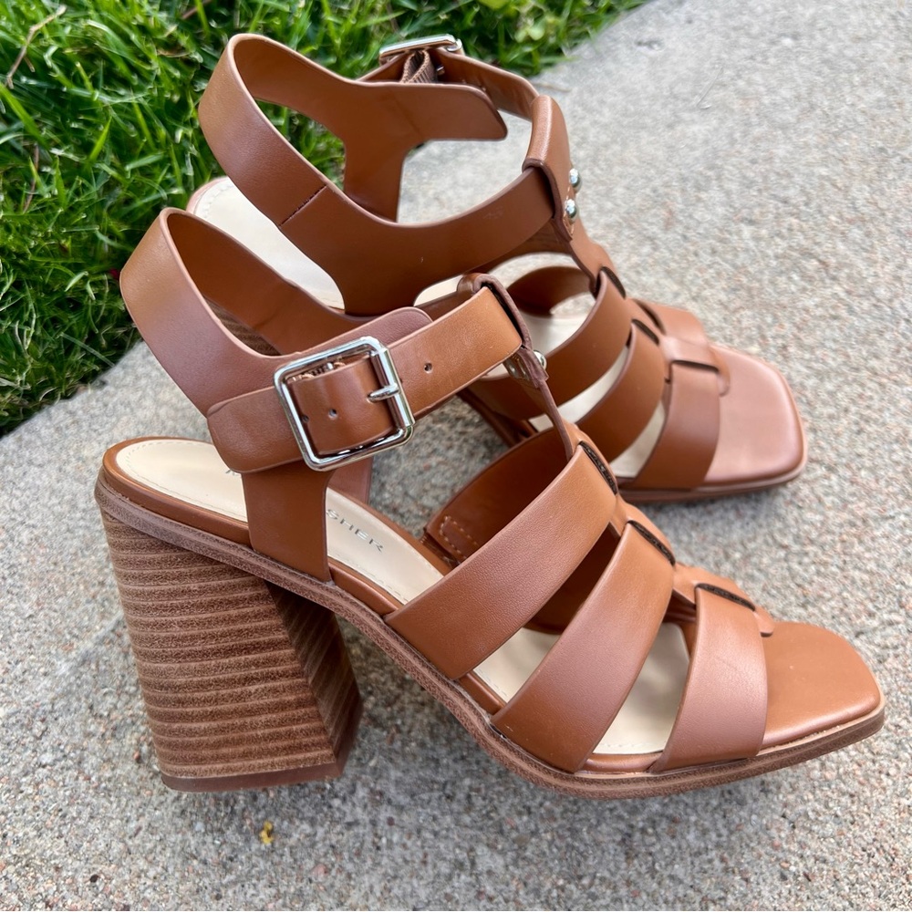 Marc Fisher Strappy Block Heels